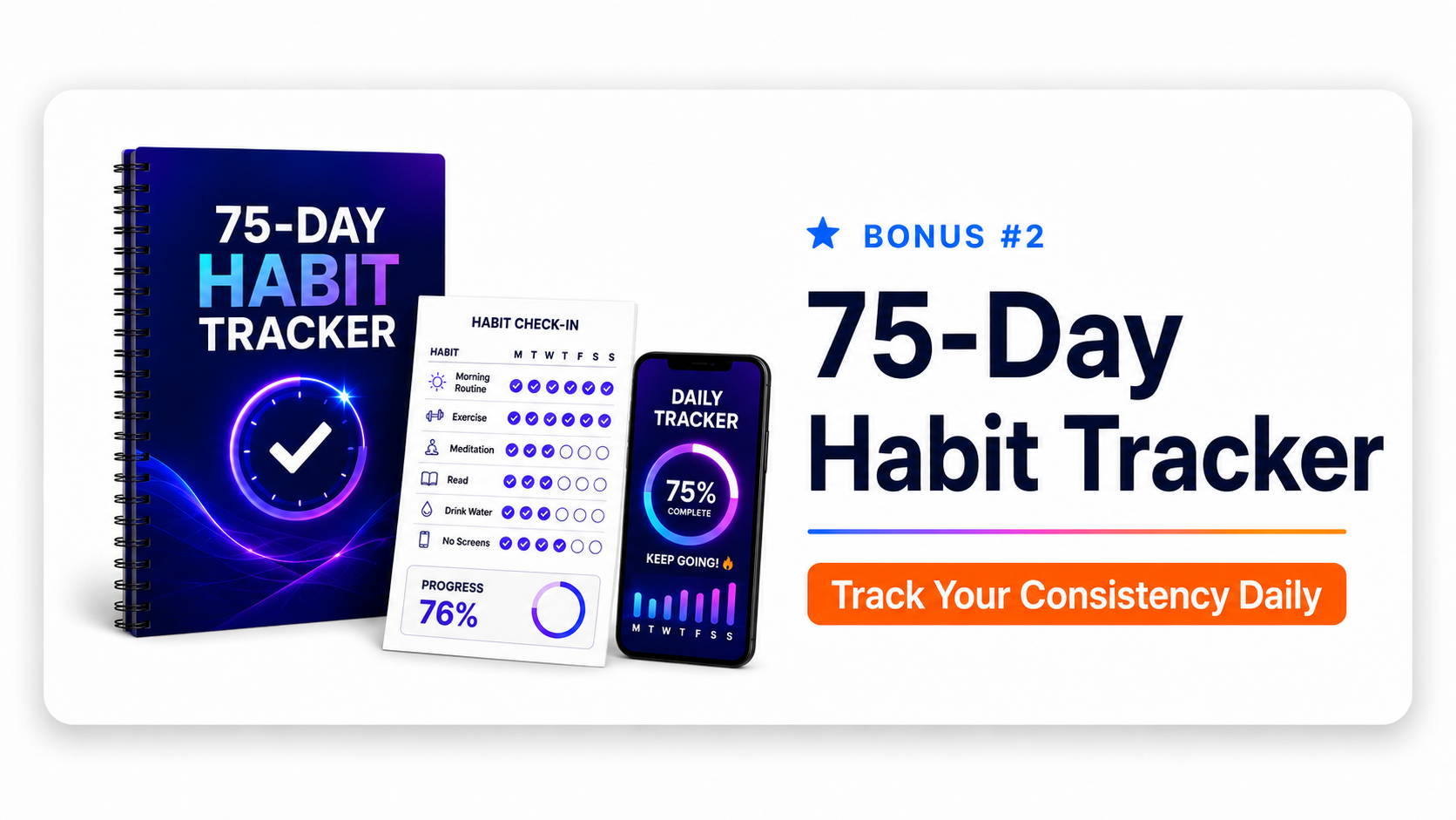 75-Day Habit Tracker