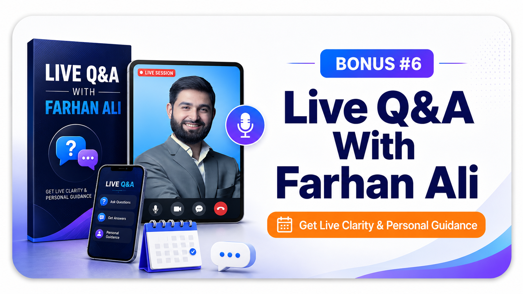 Live Q&A With Farhan Ali