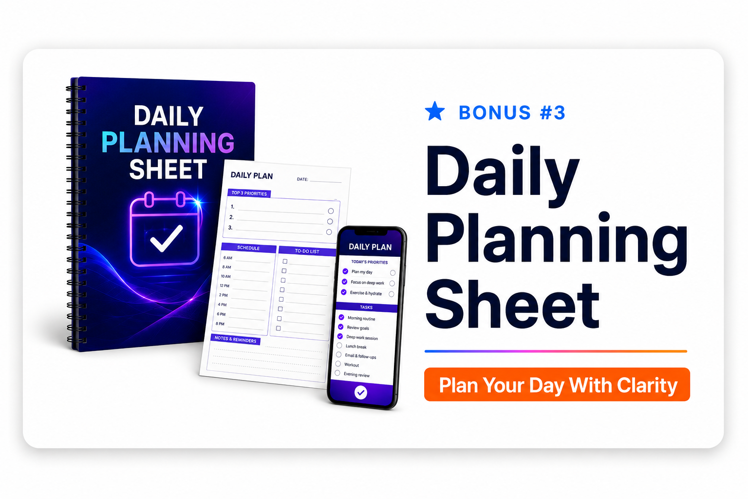 Daily Planning Sheet